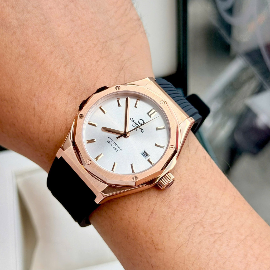 Carnival 8168G Rosegold Trắng( 8168G-VH-DCS-T)