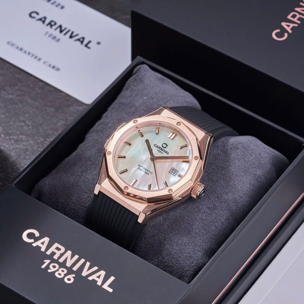 Carnival 8168G Rosegold Xà Cừ Trắng ( 8168G-VH-DCS-TK)