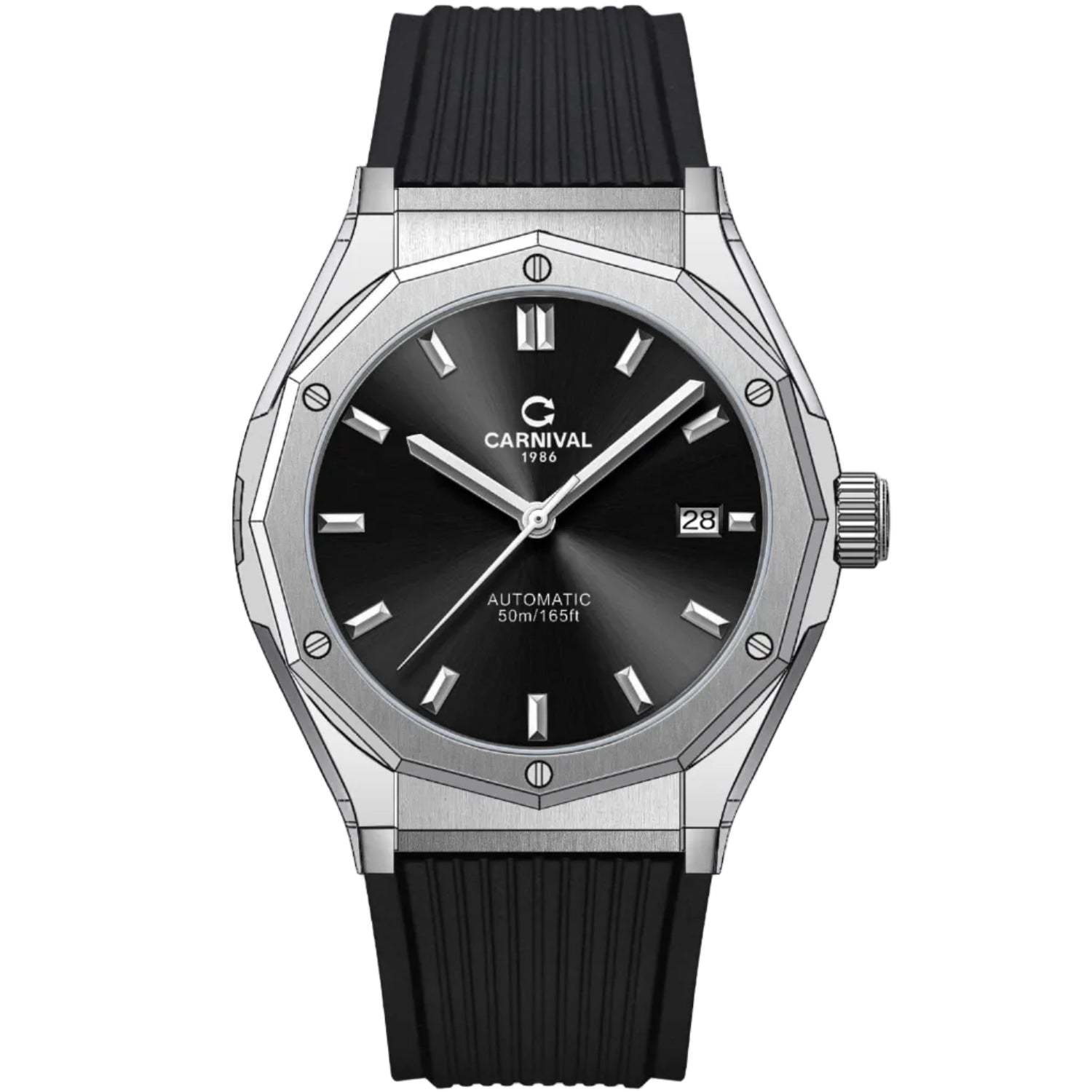 Carnival 8168G Bạc Đen ( 8168G-VT-DCS-D)