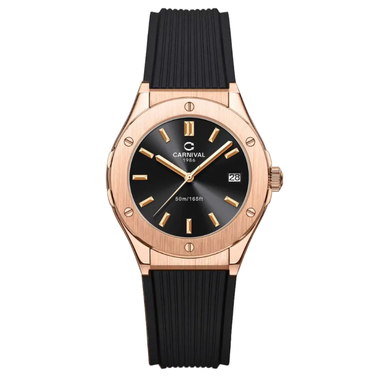 Carnival 8168L Rosegold Đen ( 8168L-VH-DCS-D)
