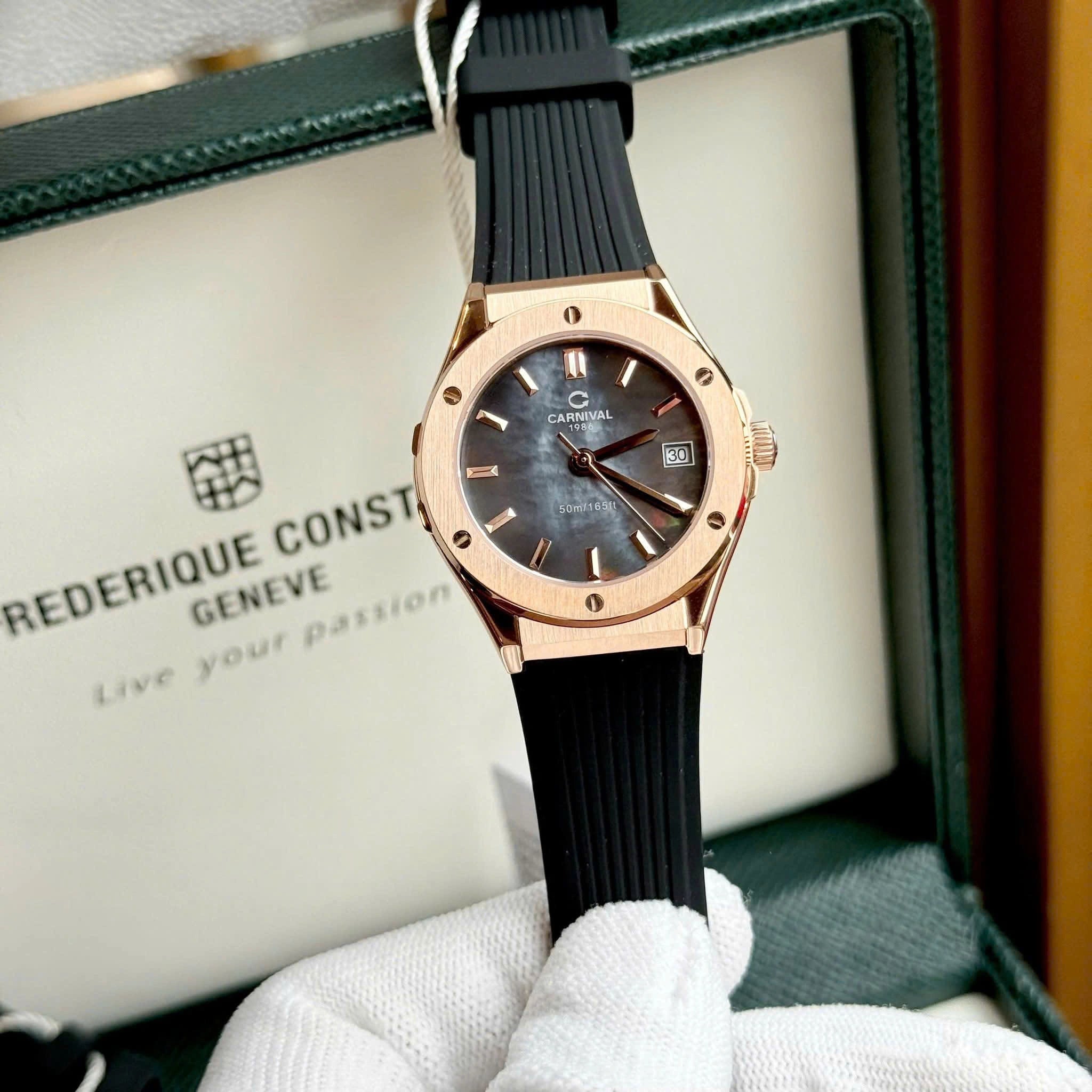 Carnival 8168L Rosegold Xà Cừ Tím ( 8168L-VH-DCS-DK)