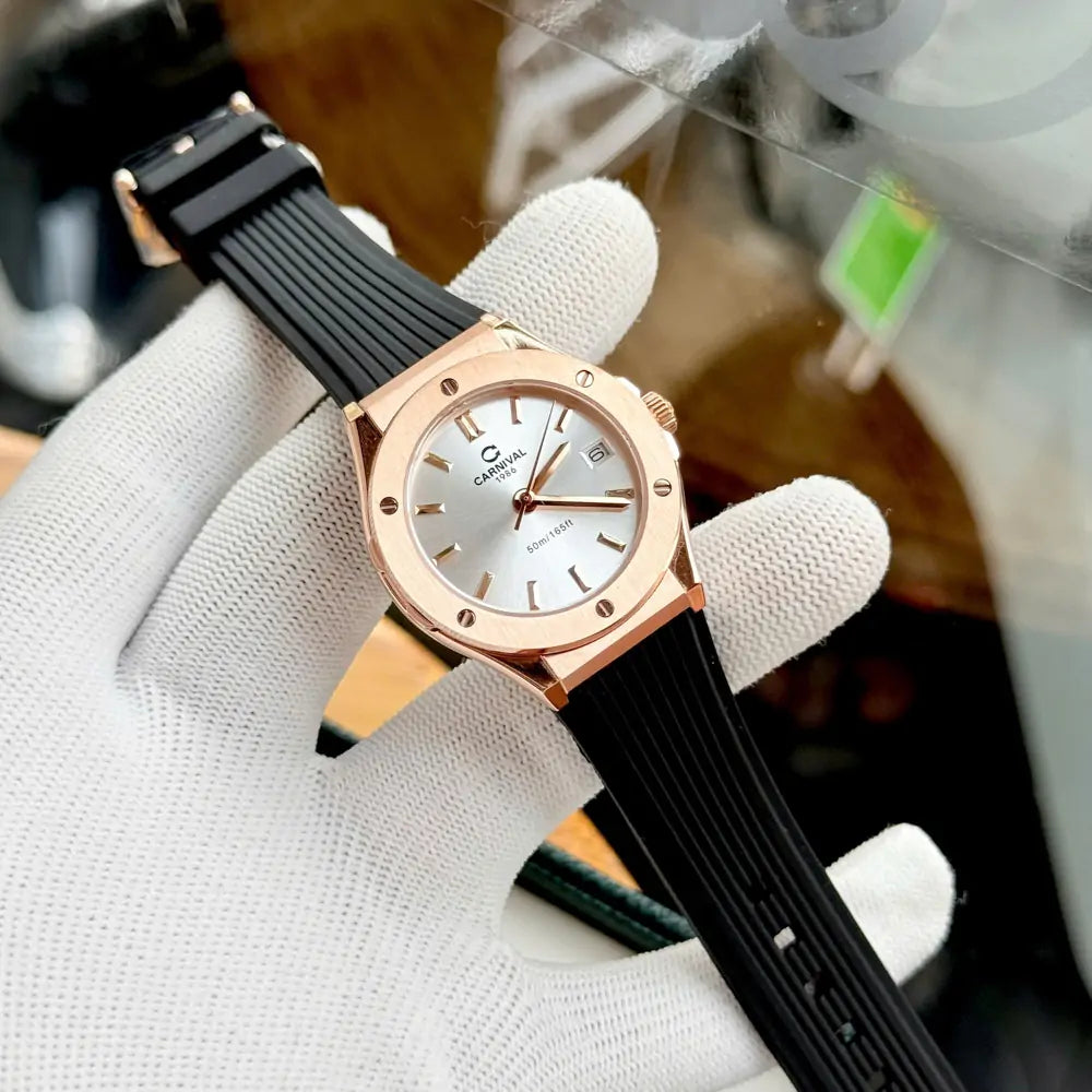 Carnival 8168L Rosegold Trắng ( 8168L-VH-DCS-T)