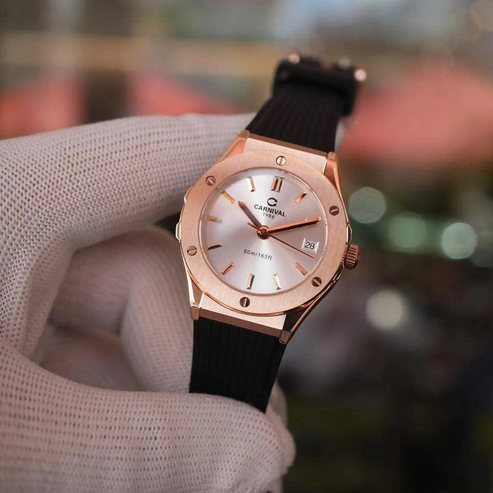 Carnival 8168L Rosegold Trắng ( 8168L-VH-DCS-T)