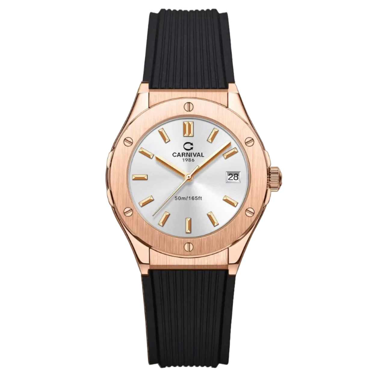 Carnival 8168L Rosegold Trắng ( 8168L-VH-DCS-T)