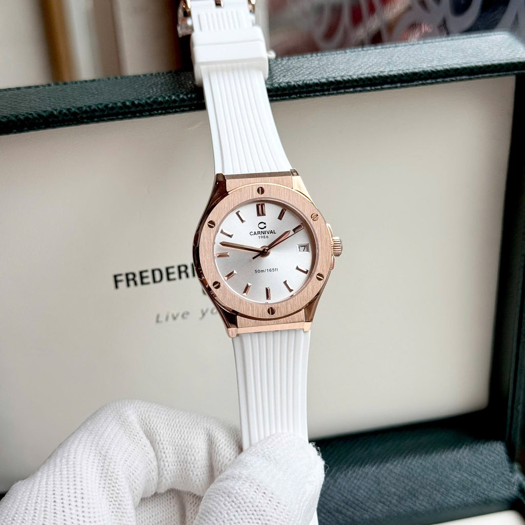 Carnival 8168L Rosegold Trắng v2 ( 8168L-VH-DCS-T1)