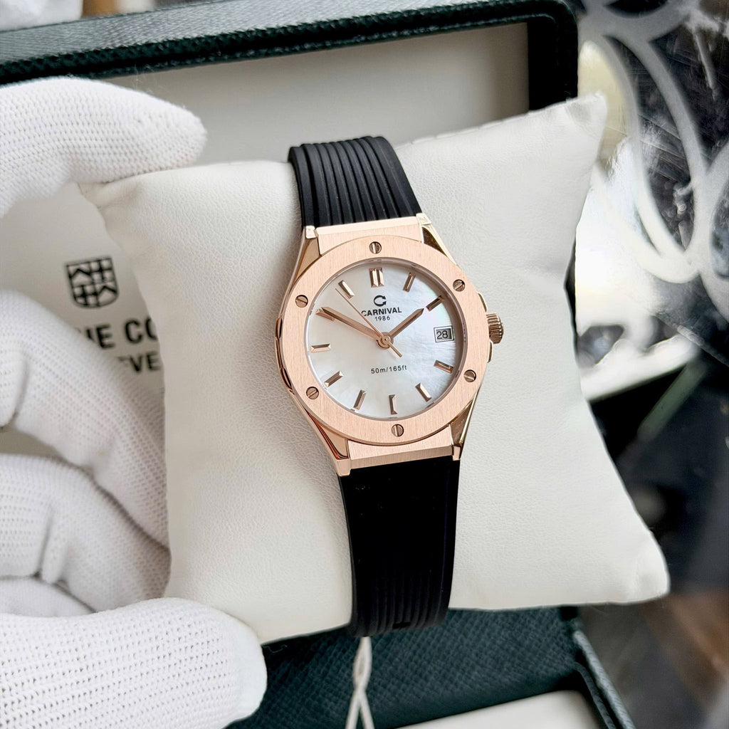 Carnival 8168L Rosegold Xà Cừ Trắng (8168L-VH-DCS-TK)