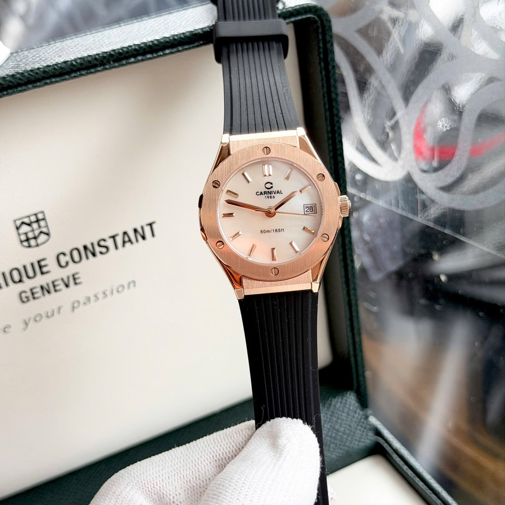 Carnival 8168L Rosegold Xà Cừ Trắng (8168L-VH-DCS-TK)