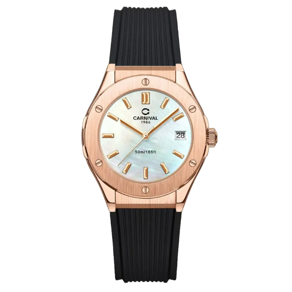 Carnival 8168L Rosegold Xà Cừ Trắng (8168L-VH-DCS-TK)