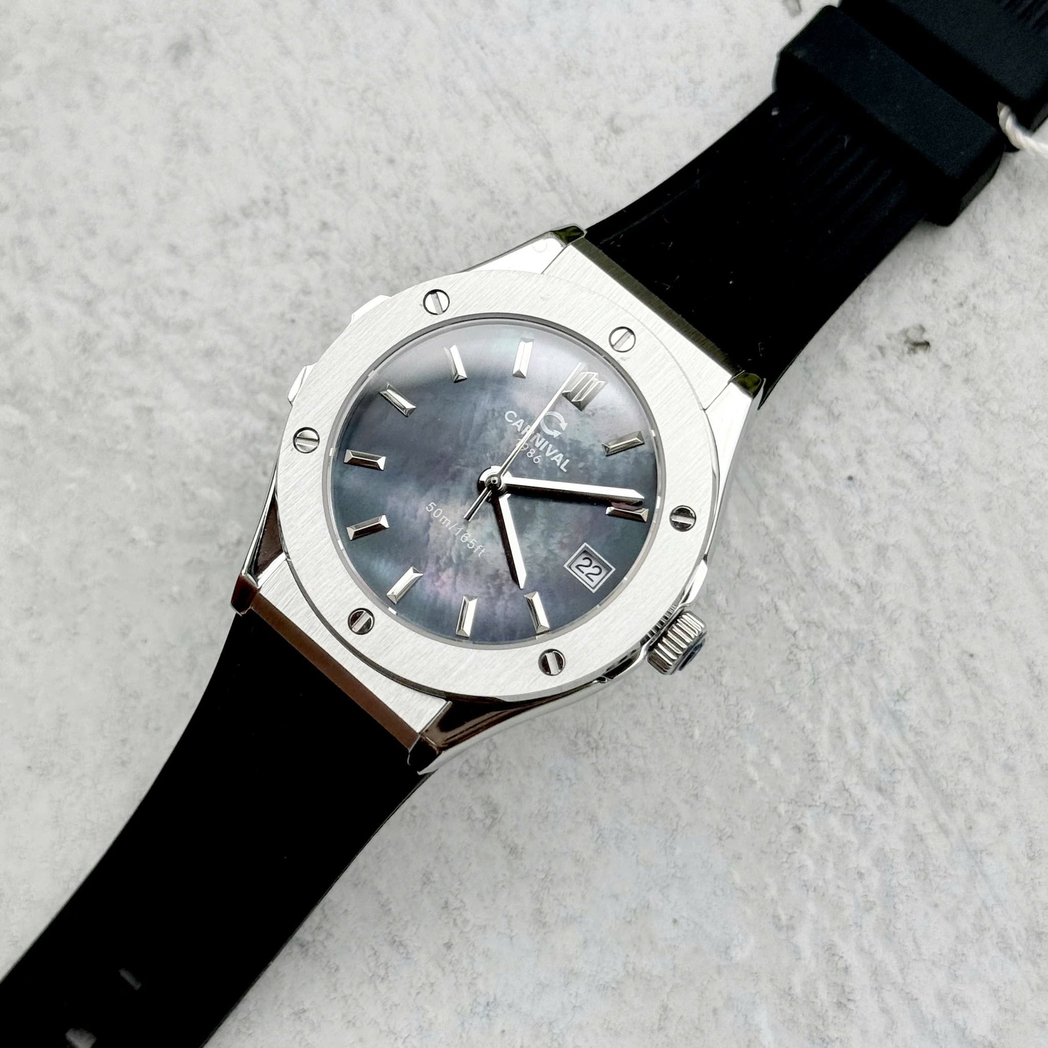 Carnival 8168L Bạc Xà Cừ Tím ( 8168L-VT-DCS-DK)