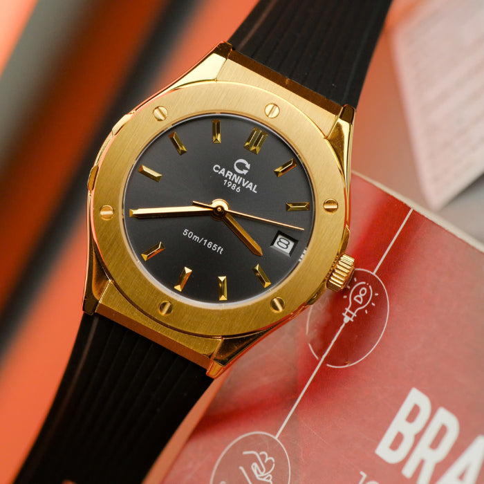Carnival 8168L Gold Đen ( 8168L-VV-DCS-D)