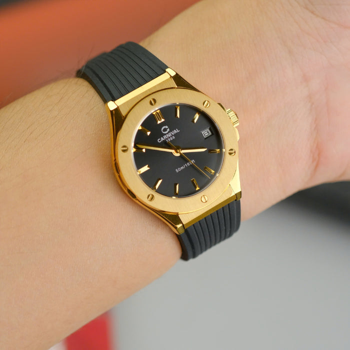 Carnival 8168L Gold Đen ( 8168L-VV-DCS-D)
