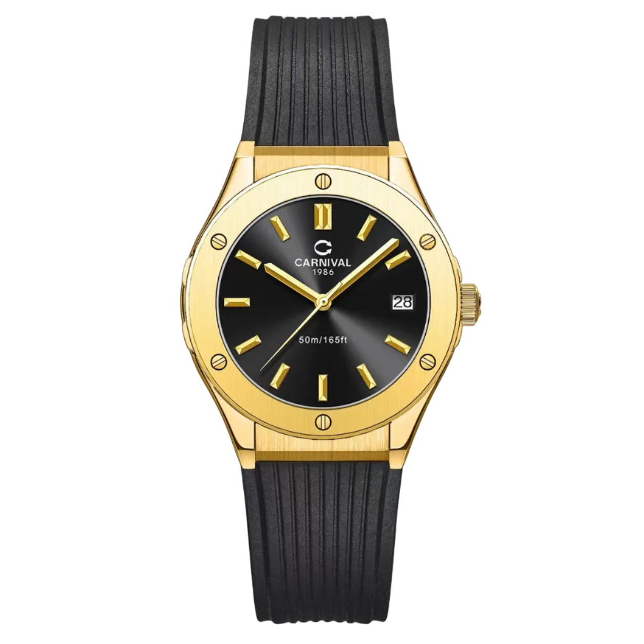 Carnival 8168L Gold Đen ( 8168L-VV-DCS-D)