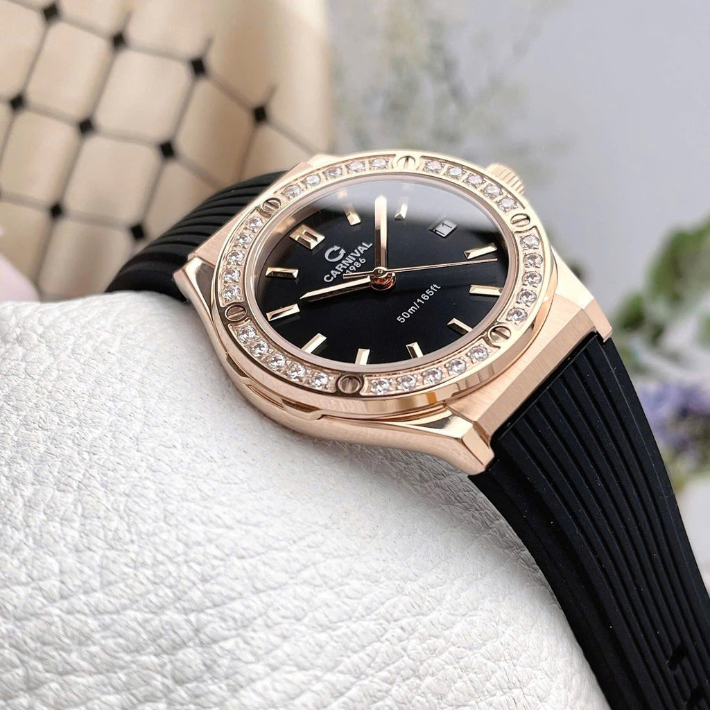 Carnival 8168L2 Rosegold Đen ( 8168L2-VH-DCS-D)