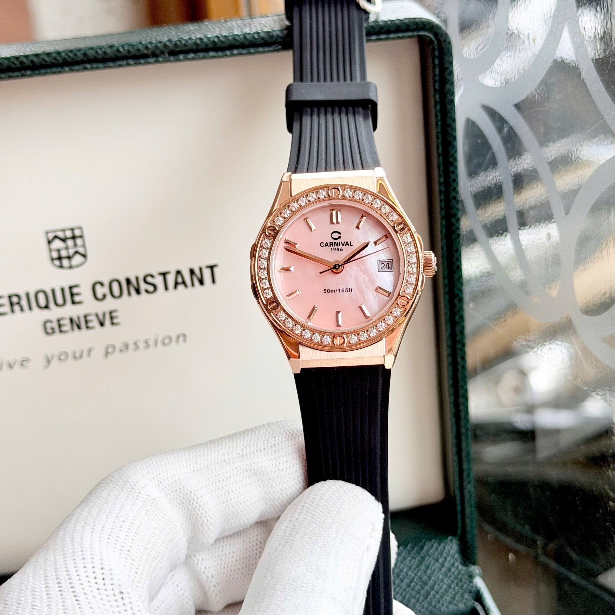 Carnival 8168L2 Rosegold Xà Cừ Hồng ( 8168L2-VH-DCS-HK)