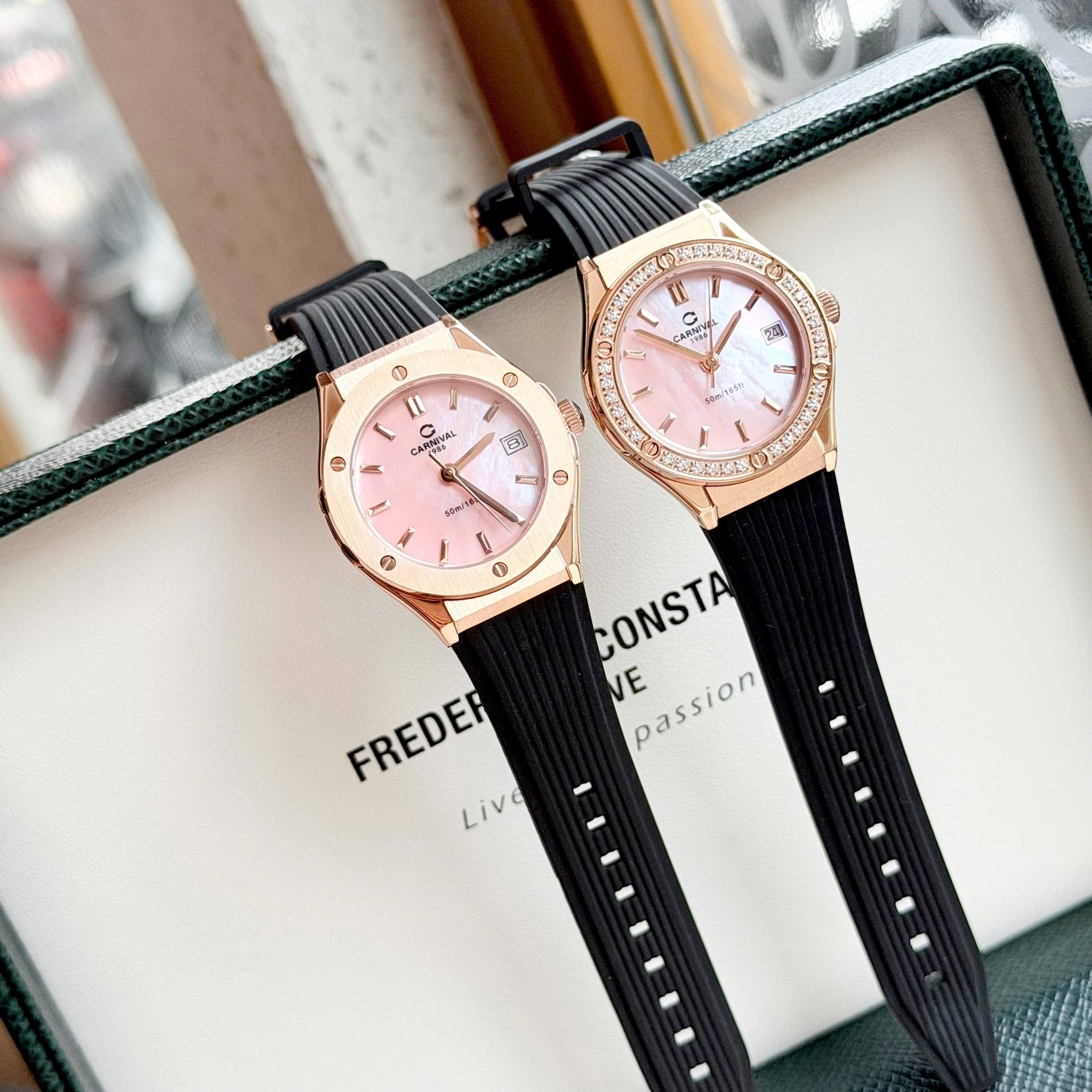 Carnival 8168L2 Rosegold Xà Cừ Hồng ( 8168L2-VH-DCS-HK)
