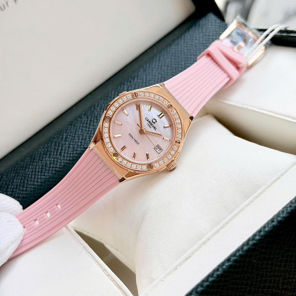 Carnival 8168L2 Rosegold Xà Cừ Hồng v2 (8168L2-VH-DCS-HK2)