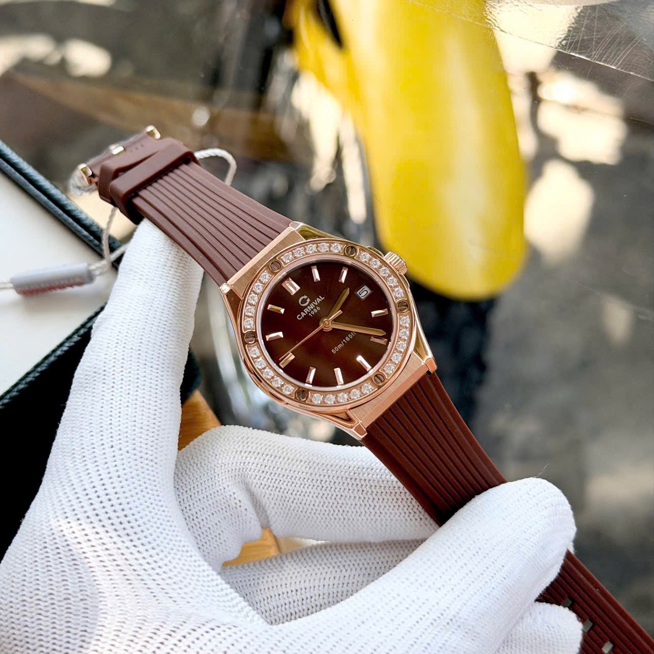 Carnival 8168L2 Rosegold Nâu ( 8168L2-VH-DCS-N)