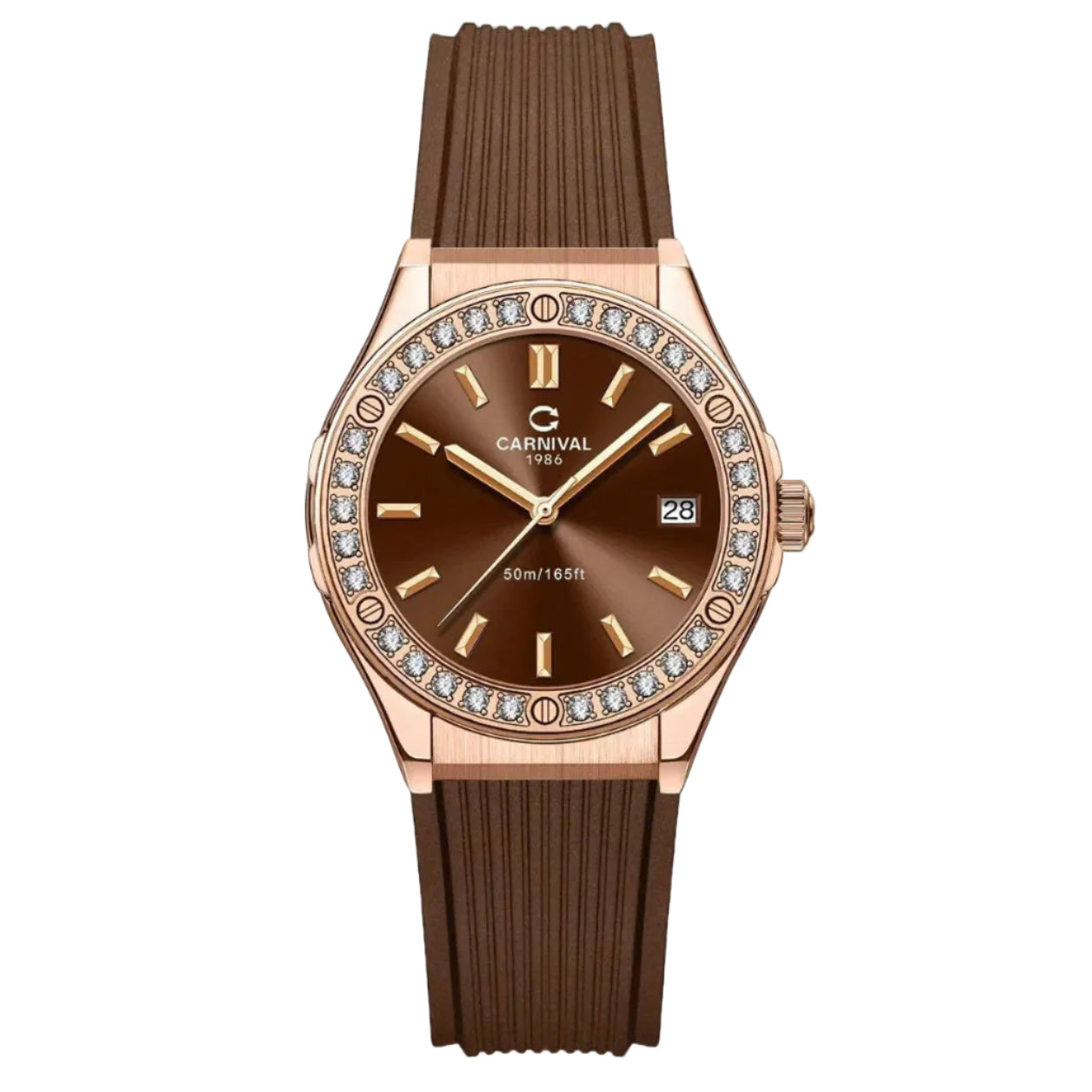 Carnival 8168L2 Rosegold Nâu ( 8168L2-VH-DCS-N)