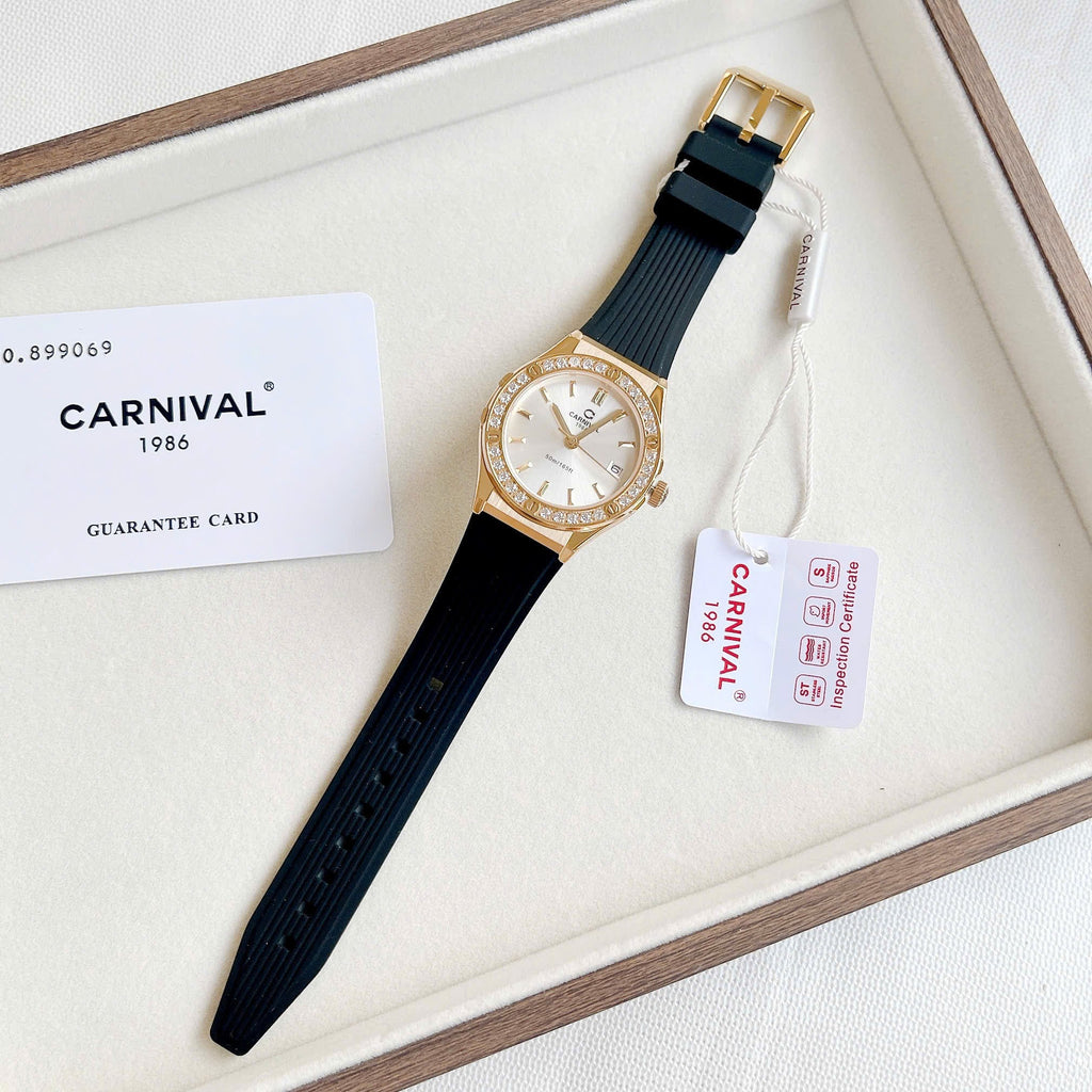 Carnival 8168L2 Rosegold Trắng ( 8168L2-VH-DCS-T)