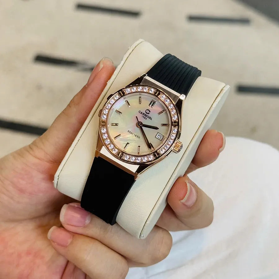 Carnival 8168L2 Rosegold Xà Cừ Trắng ( 8168L2-VH-DCS-TK)