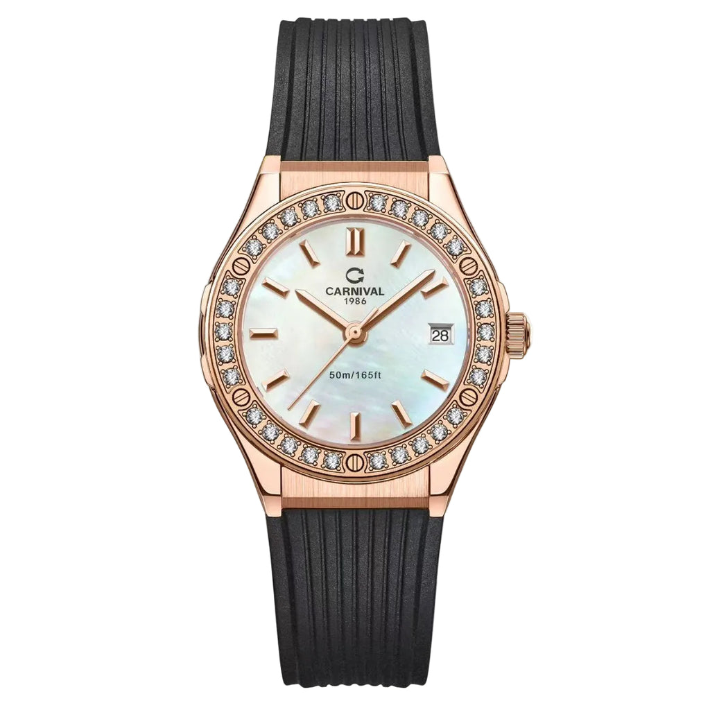 Carnival 8168L2 Rosegold Xà Cừ Trắng ( 8168L2-VH-DCS-TK)