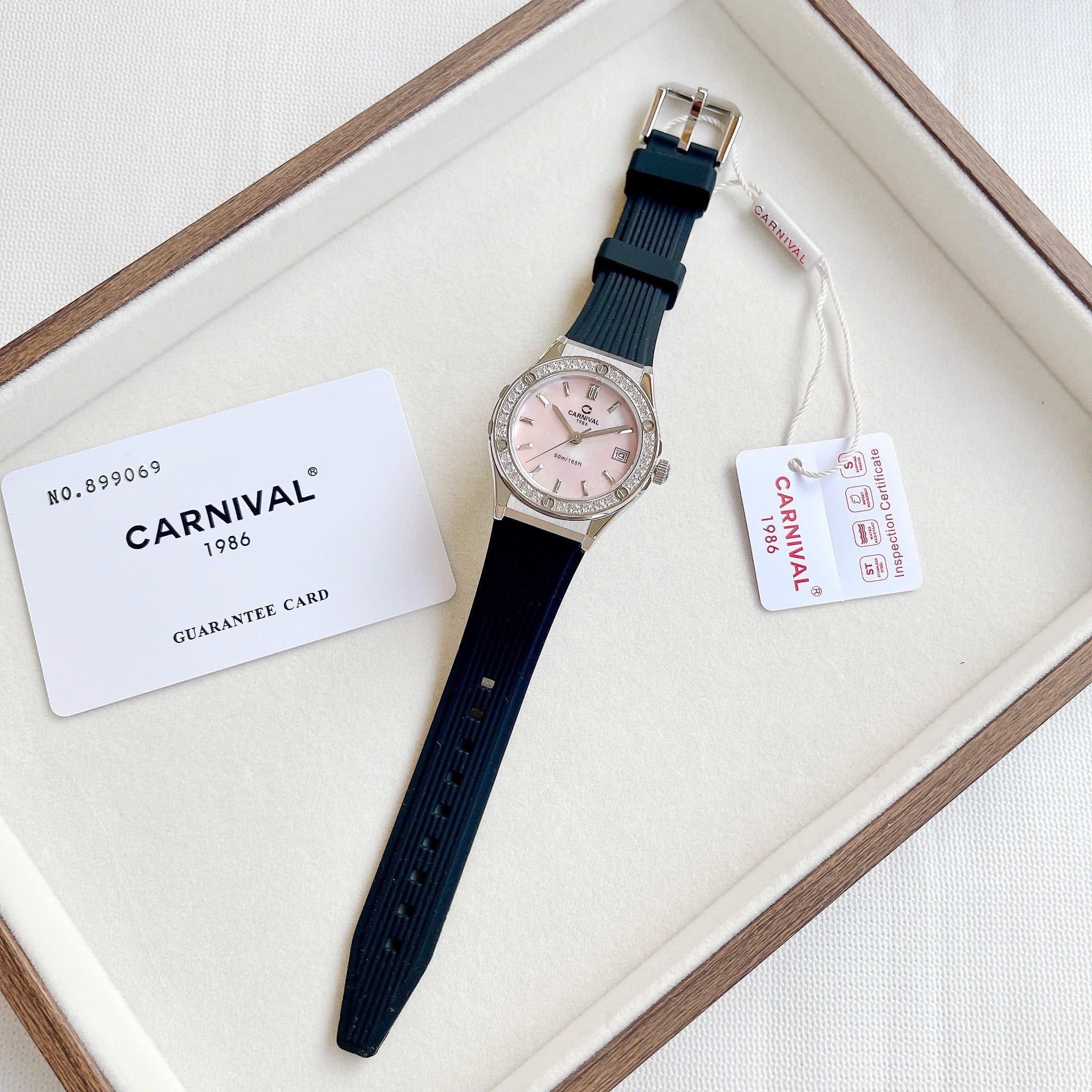 Carnival 8168L2 Bạc Xà Cừ Hồng ( 8168L2-VT-DCS-HK)