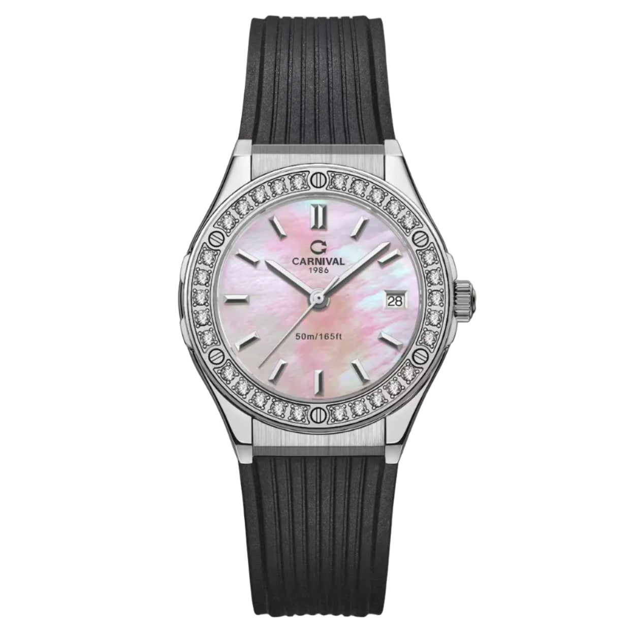 Carnival 8168L2 Bạc Xà Cừ Hồng ( 8168L2-VT-DCS-HK)