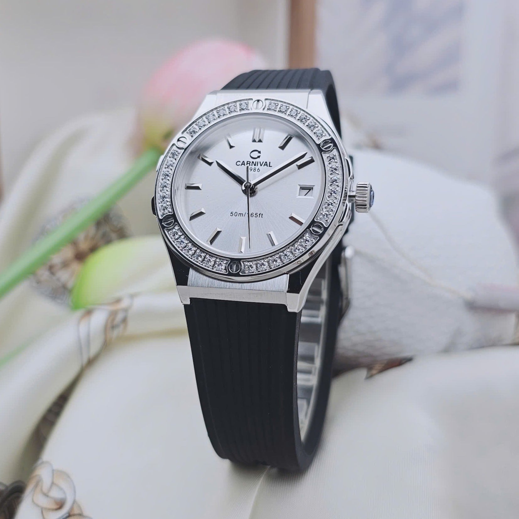 Carnival 8168L2 Bạc Trắng ( 8168L2-VT-DCS-T)