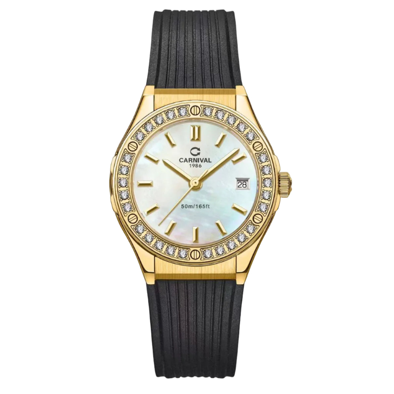 Carnival 8168L2 Gold Xà Cừ Trắng ( 8168L2-VV-DCS-TK)