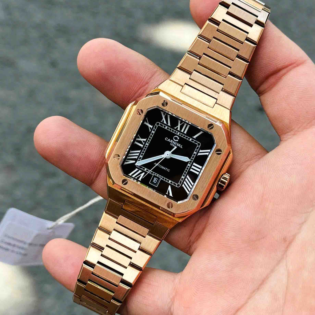 Carnival 8169G Rosegold Đen ( 8169G-VH-D)