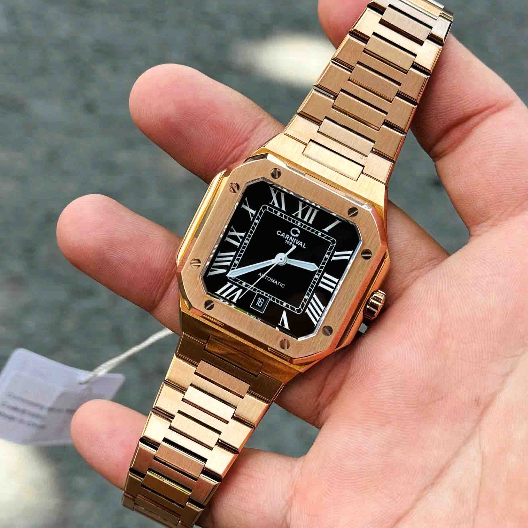 Carnival 8169G Rosegold Đen ( 8169G-VH-D)