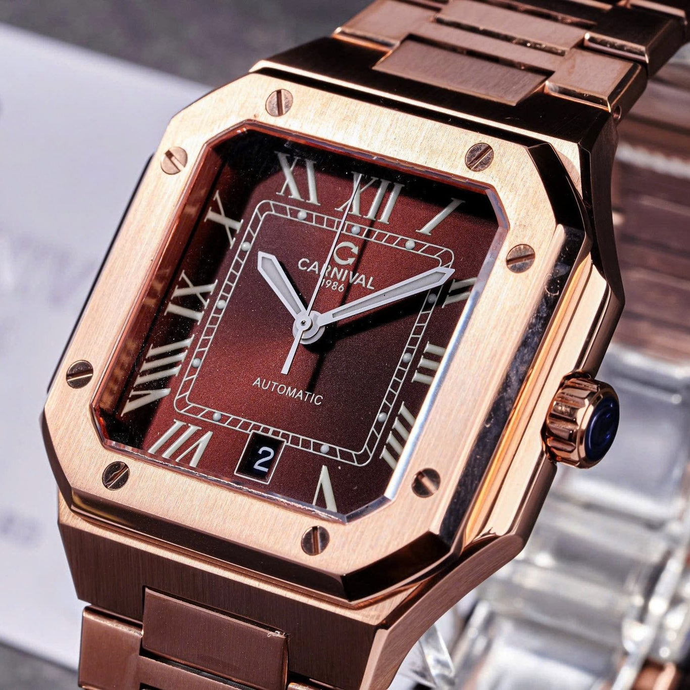 Carnival 8169G Rosegold Nâu ( 8169G-VH-N)