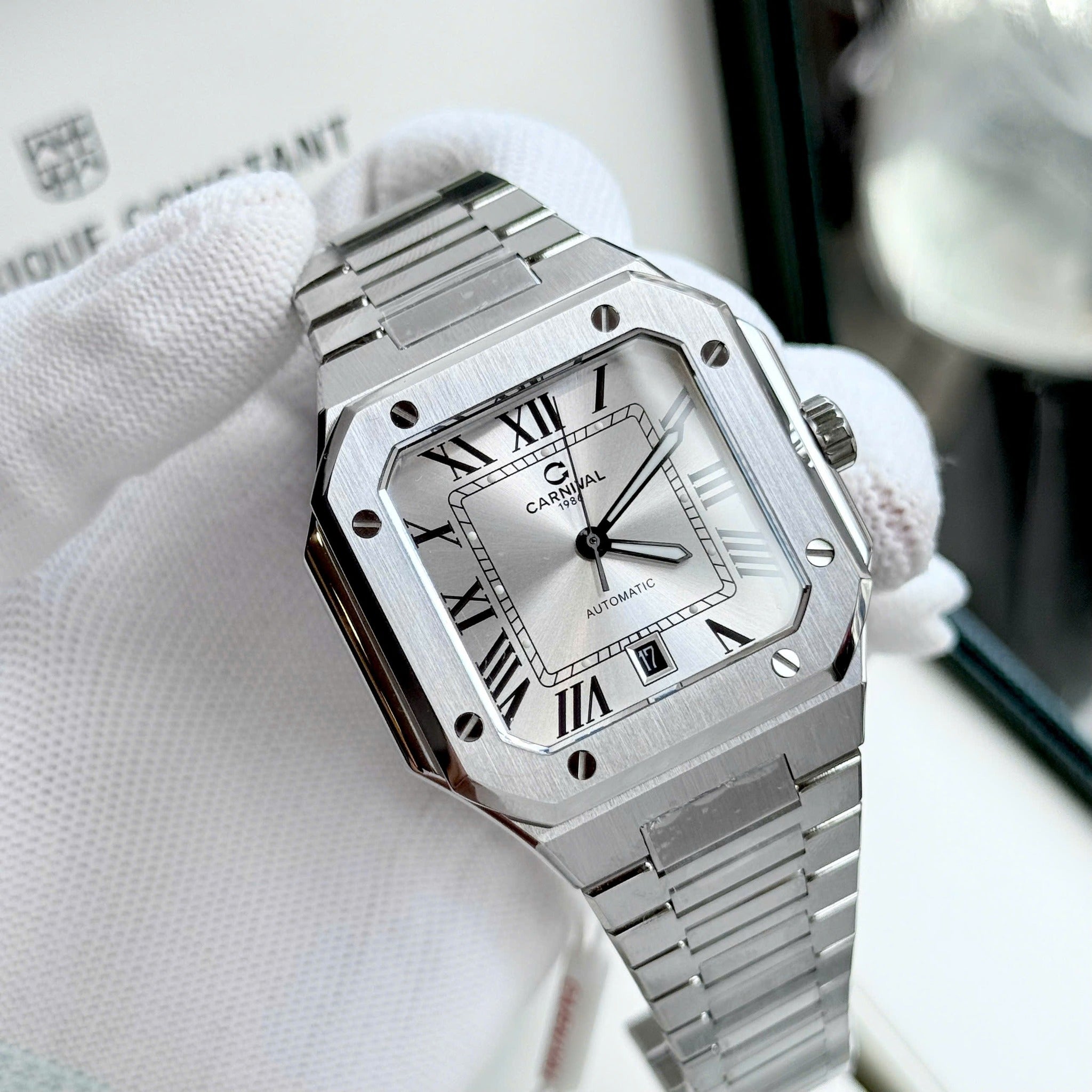 Carnival 8169G Bạc Trắng ( 8169G-VT-T)