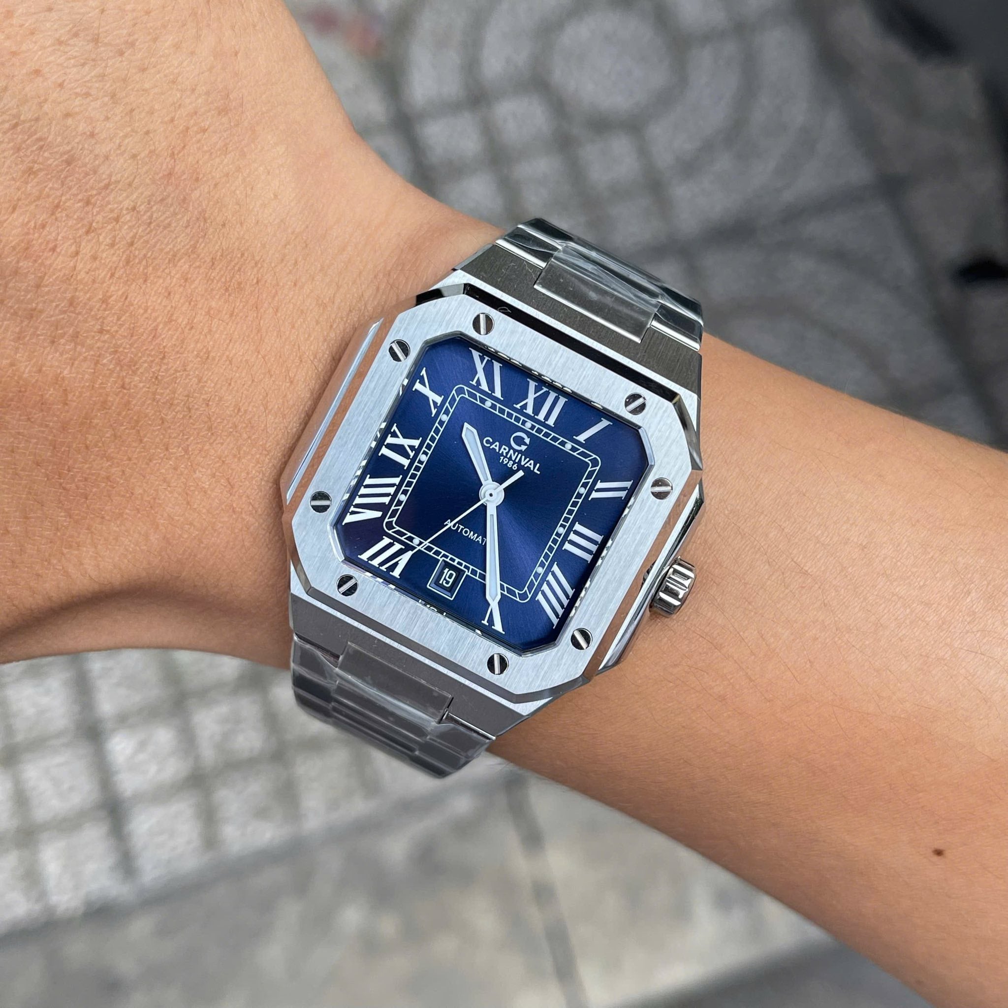 Carnival 8169G Bạc Xanh ( 8169G-VT-X)