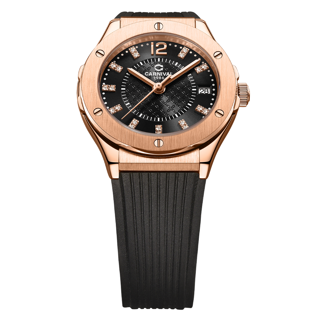 Carnival 8173L Rosegold Đen ( 8173L-VH-DCS-D)
