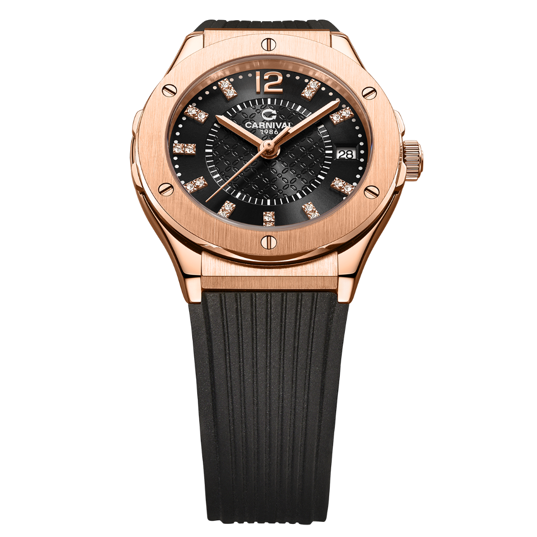 Carnival 8173L Rosegold Đen ( 8173L-VH-DCS-D)