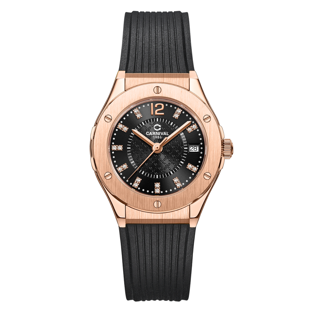 Carnival 8173L Rosegold Đen ( 8173L-VH-DCS-D)