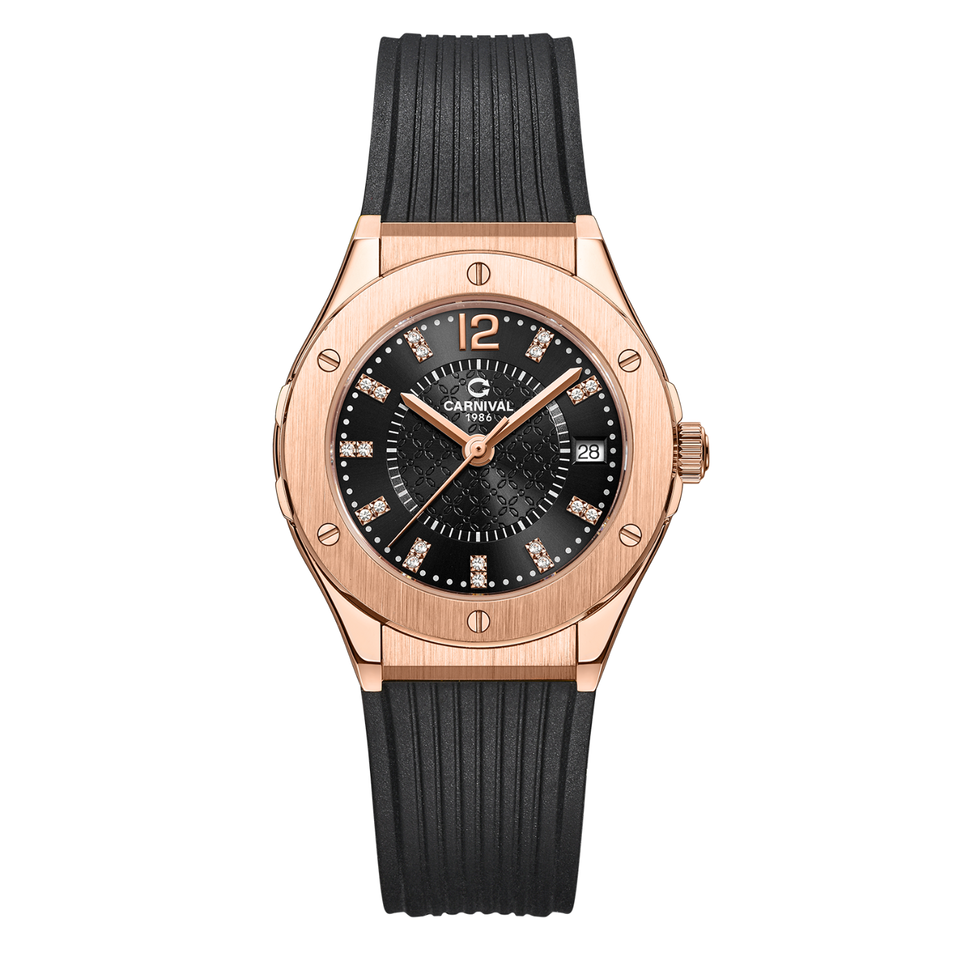 Carnival 8173L Rosegold Đen ( 8173L-VH-DCS-D)