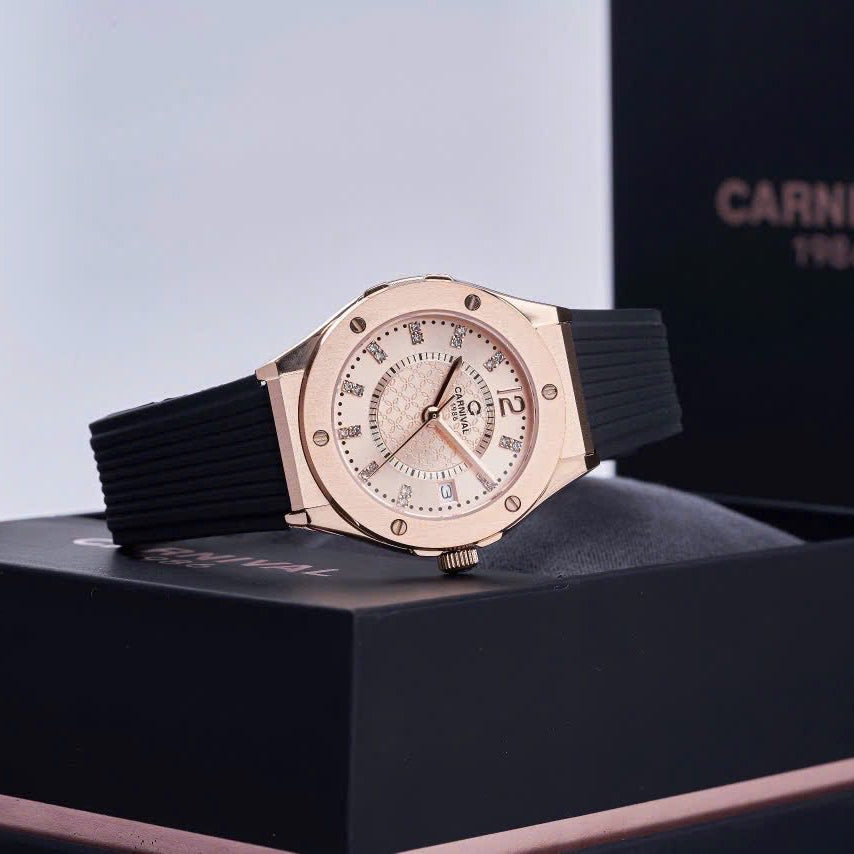 Carnival 8173L Rosegold Sundust ( 8173L-VH-DCS-H )