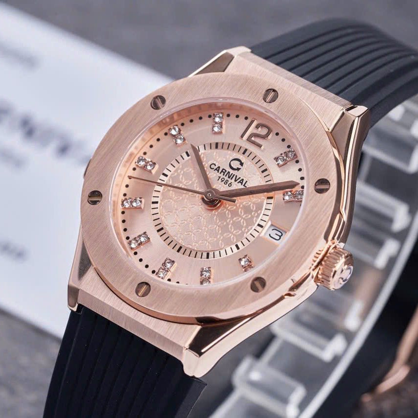 Carnival 8173L Rosegold Sundust ( 8173L-VH-DCS-H )