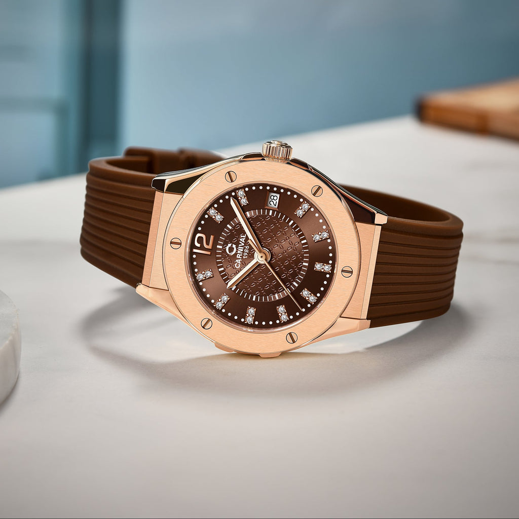 Carnival 8173L Rosegold Nâu v2  (8173L-VH-DCS-N1)