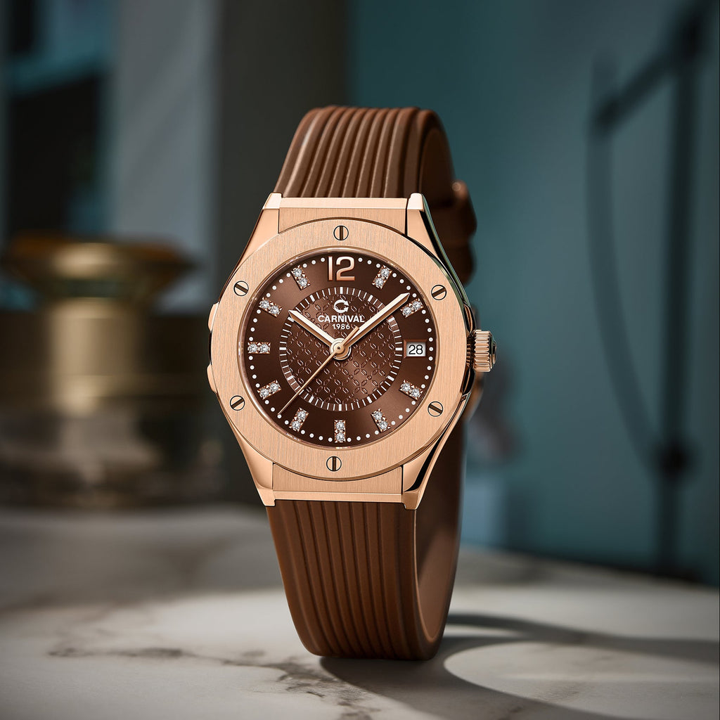 Carnival 8173L Rosegold Nâu v2  (8173L-VH-DCS-N1)