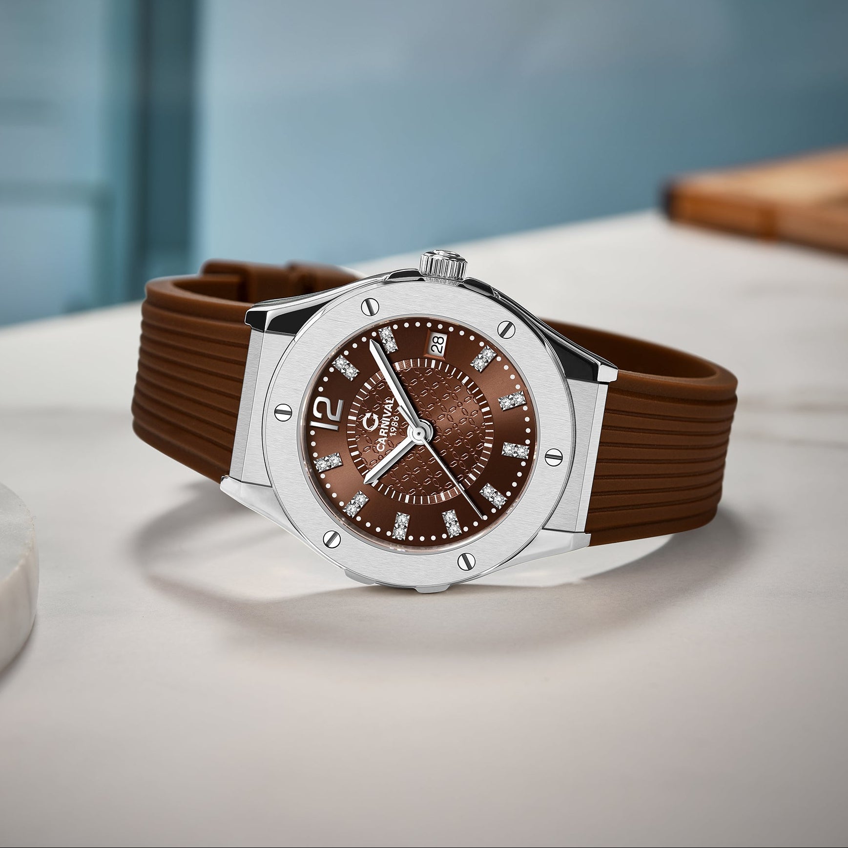 Carnival 8173L Bạc Nâu ( 8173L-VT-DCS-N)