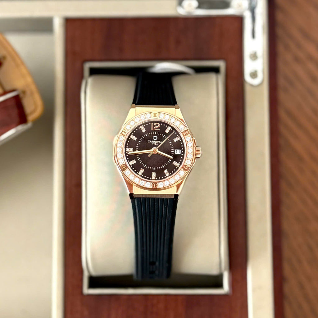Carnival 8173L2 Rosegold Đen (  8173L2-VH-DCS-D)