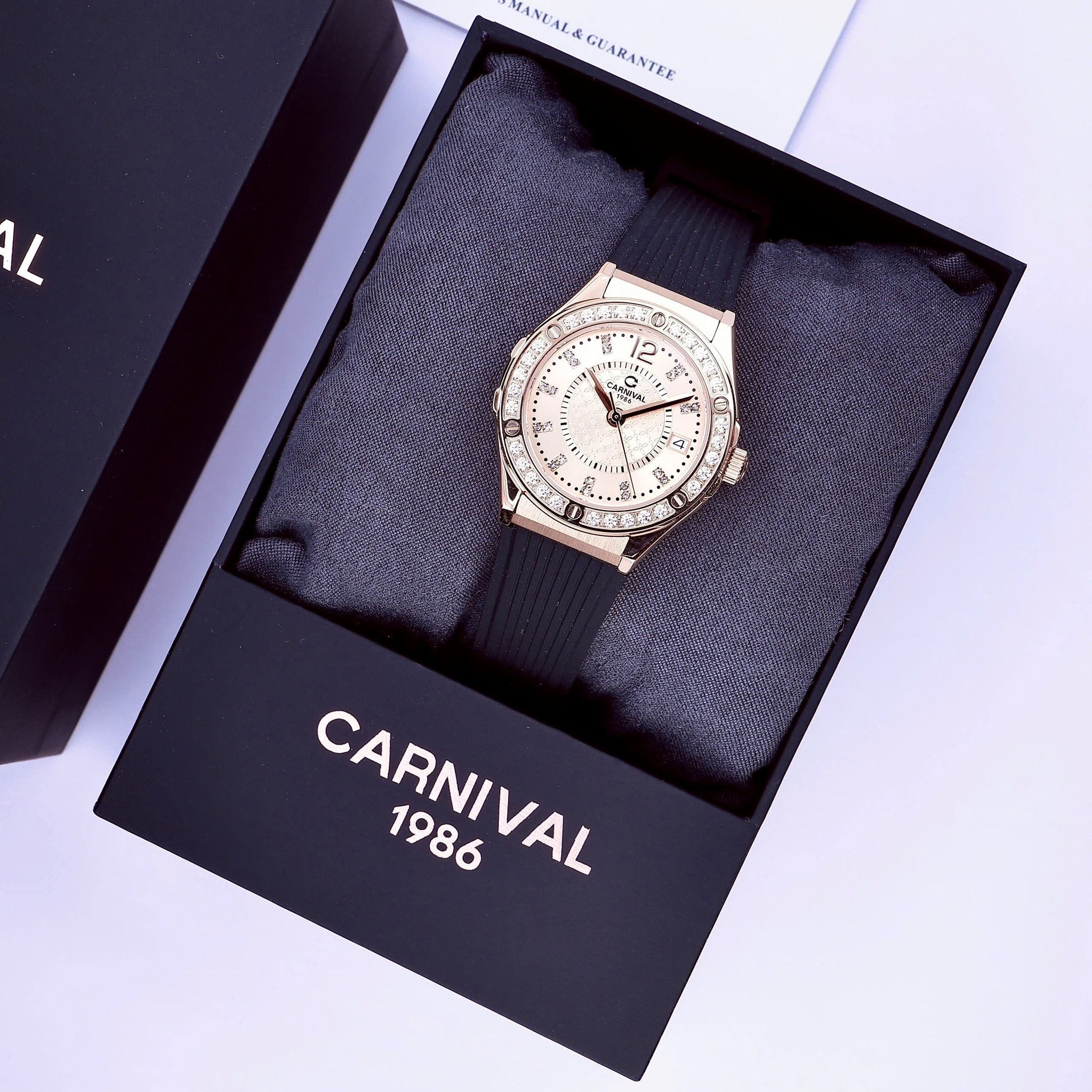 Carnival 8173L2 Rosegold Sundust ( 8173L2-VH-DCS-NN)