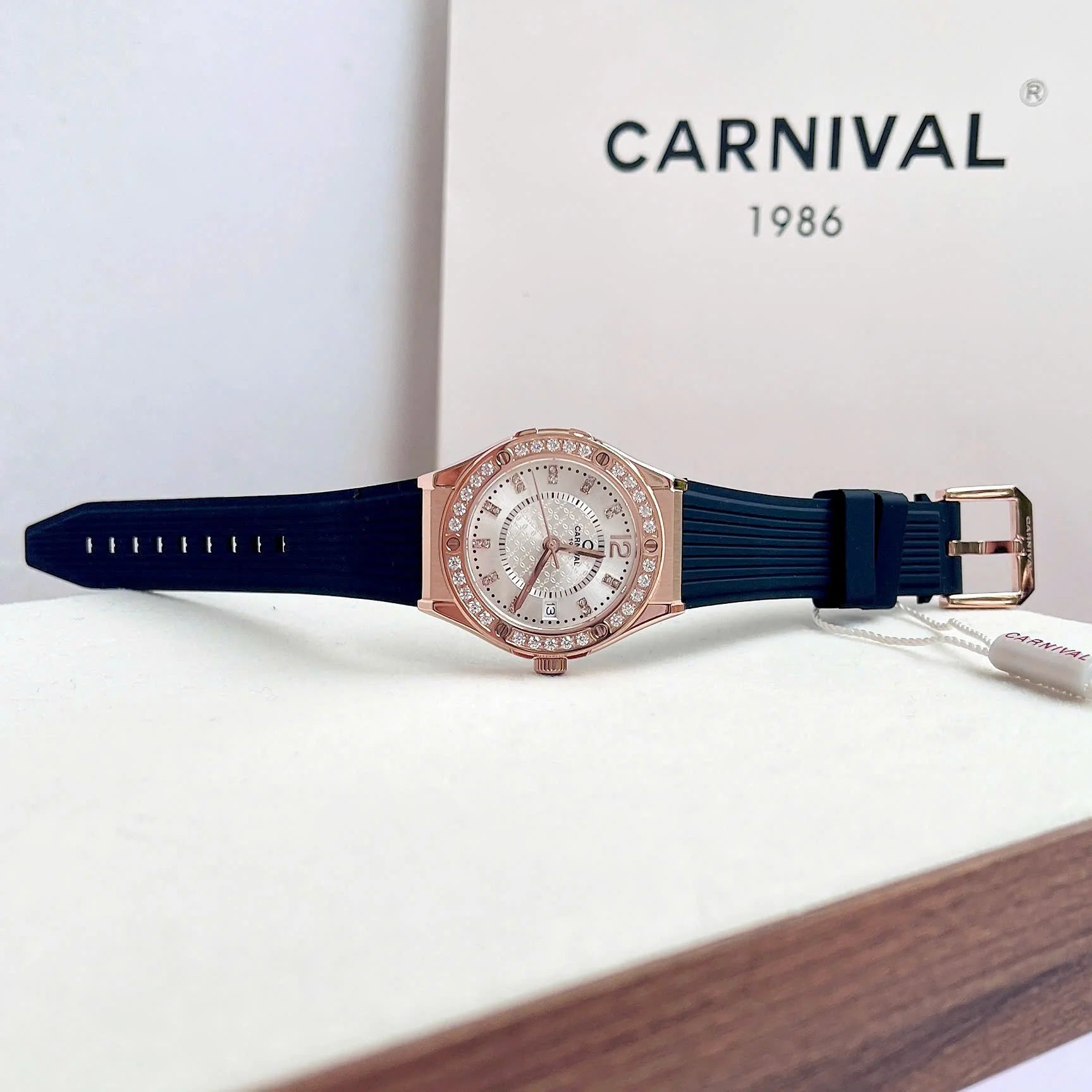 Carnival 8173L2 Rosegold Trắng (  8173L2-VH-DCS-T)