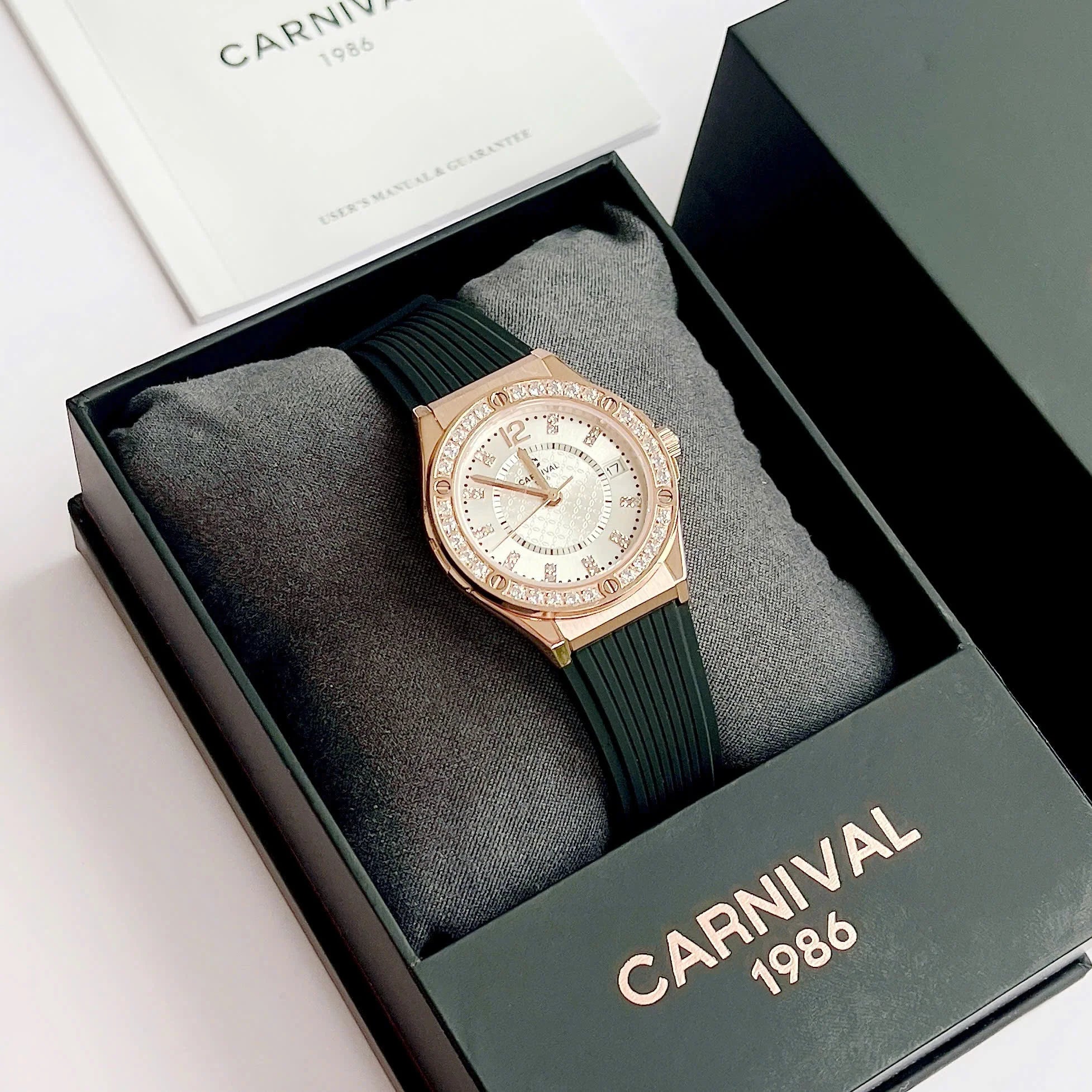 Carnival 8173L2 Rosegold Trắng (  8173L2-VH-DCS-T)