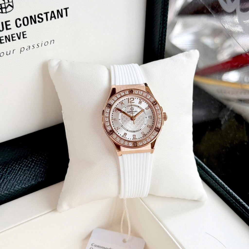 Carnival 8173L2 Rosegold Trắng v2 ( 8173L2-VH-DCS-T1)
