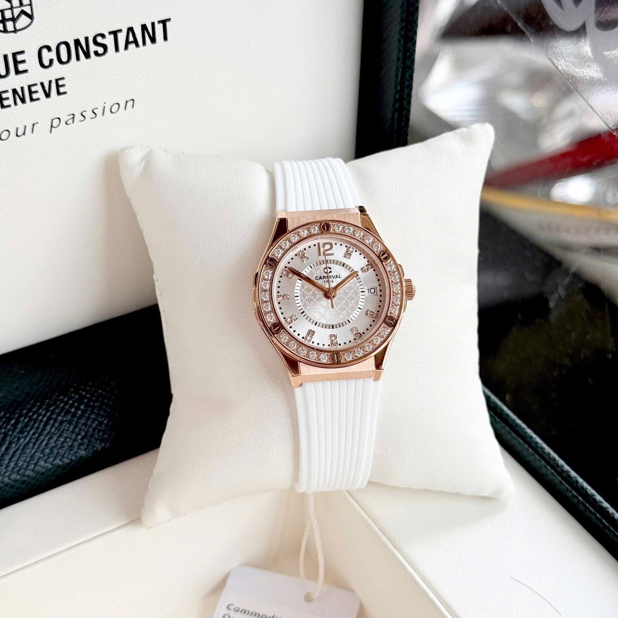 Carnival 8173L2 Rosegold Trắng v2 ( 8173L2-VH-DCS-T1)