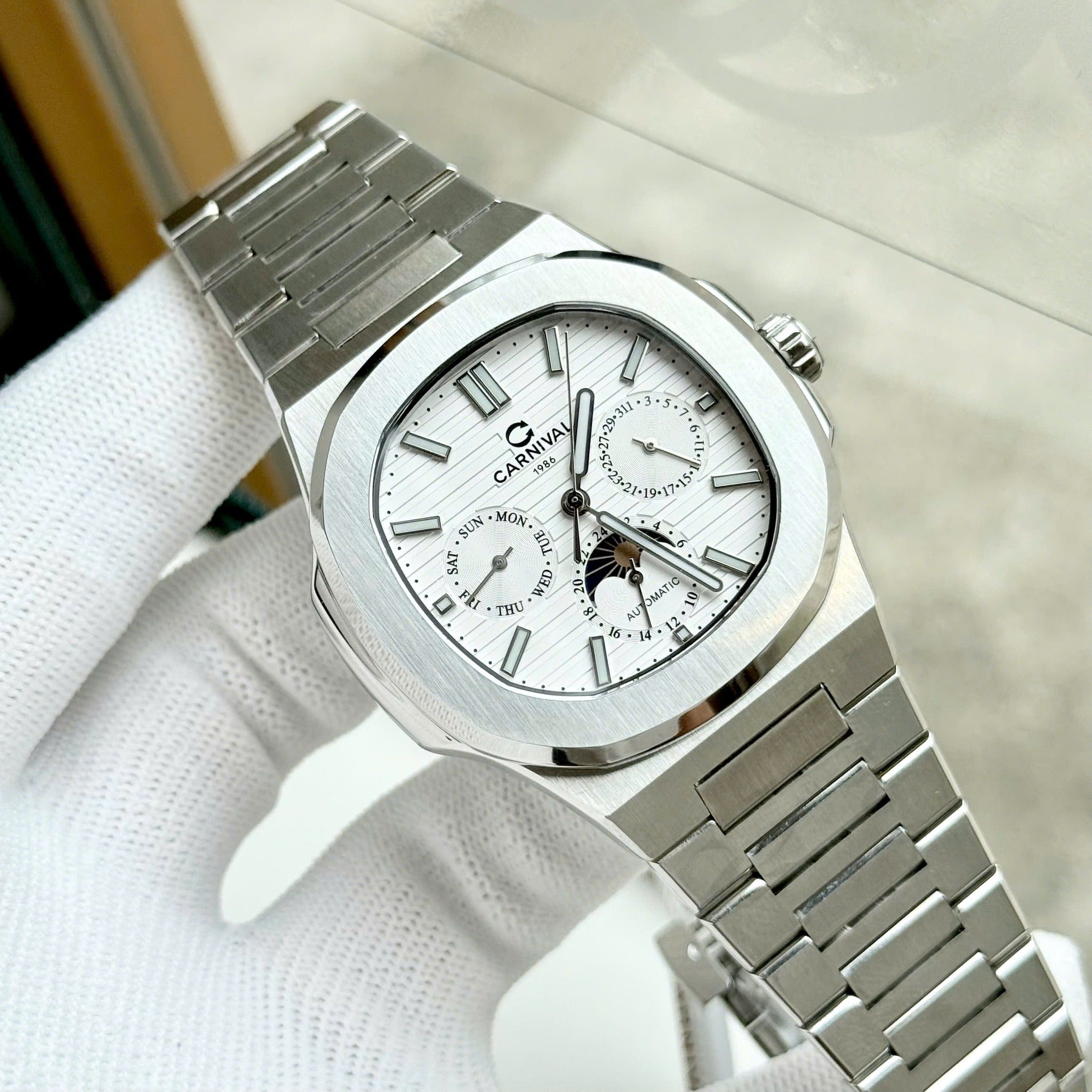 Carnival 8179G Bạc Trắng ( 8179G-VT-T)